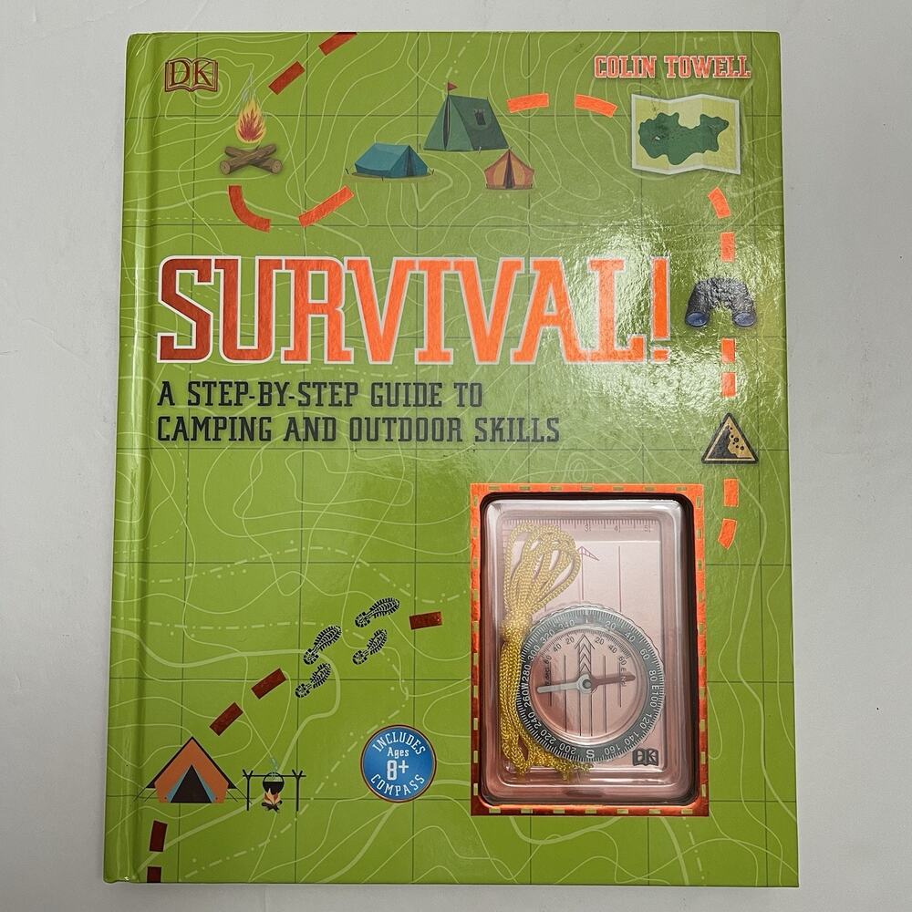 Survival A Step By Step Guide To Camping And Outdoor Skills Paperback DK Publish